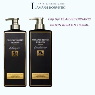  Dầu Gội Đầu Ailise hỗ trợ Phục Hồi Tóc Hư Tổn Dầu Gội Keratin Organic Biotin 