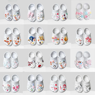 Dép Sục Quai Hậu Nam Nữ Classic Nữ Êm Chân Kèm Charm Dễ Thương - PINIC STORE