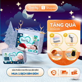   Đặc biệt giảm quà Tã bỉm dán quần đêm Gooby Premium - Chuyên gia bỉm đêm siêu thấm hút size M L XL XXL 