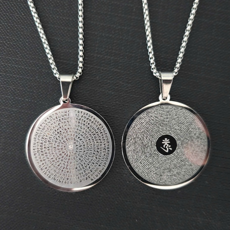 DÂY CHUYỀN MẶT CHÚ LĂNG NGHIÊM MẠ BẠC – BẢO VỆ BÌNH AN, MANG LẠI MAY MẮN