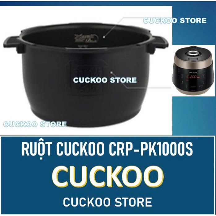 Ruột nồi cơm điện Cuckoo CRP-PK1000S 1.8L màu vàng đen