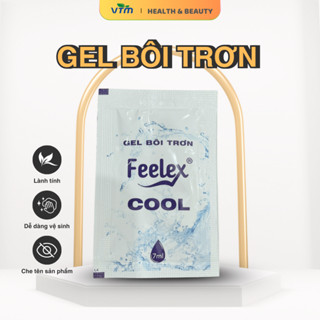  Gel bôi trơn Feelex Cool siêu trơn an toàn lành tính - gói 7ml 