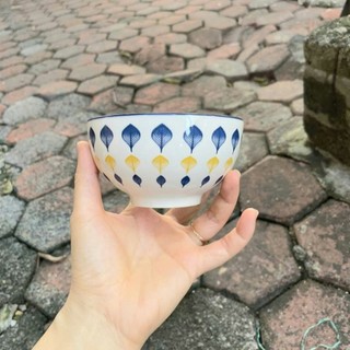 Combo bộ 10 chén ăn cơm Hoa - Chén sứ- bát ăn cơm
