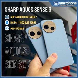  Điện thoại Nhật Sharp AQUOS Sense 9  6GB 128GB  Likenew 99% Snapdragon 7s Gen 2 - Bảo Hành 6 Tháng Lỗi 1 đổi 1 