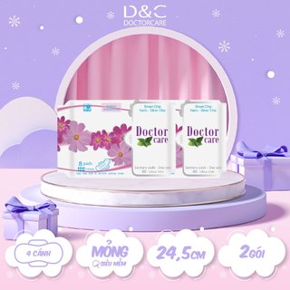  Băng vệ sinh thảo dược D&C Doctor Care ban ngày 24cm Combo 2 gói 