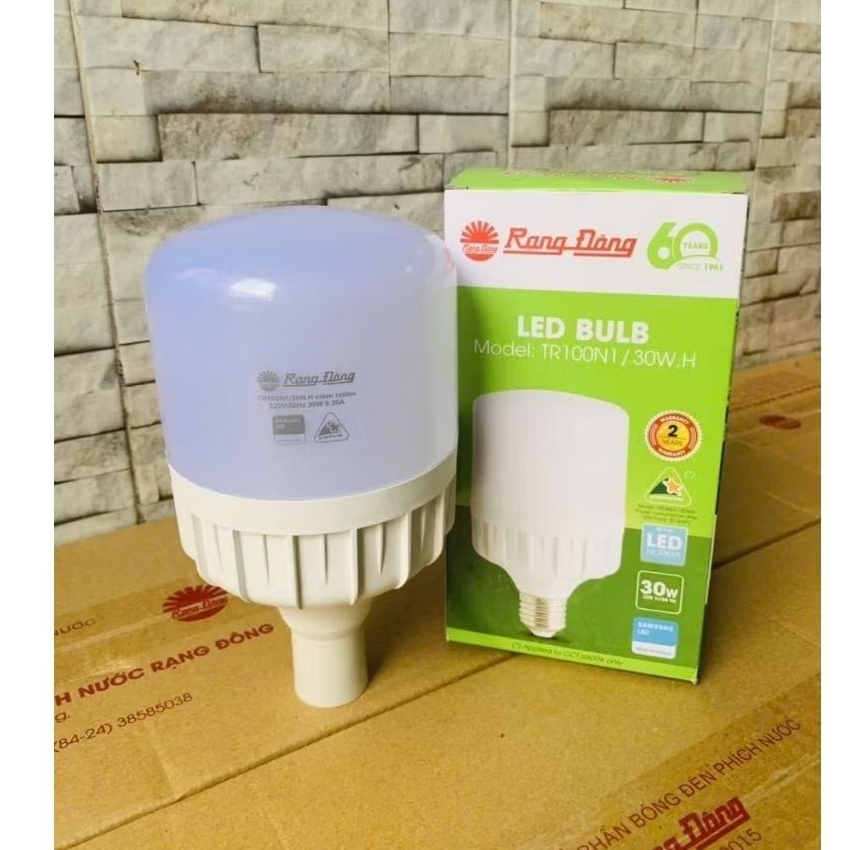 Bóng đèn rạng đông 12w 20w 30w 40w 50w bóng đèn led bull trụ rạng đông ánh sáng trắng siêu sáng hàng