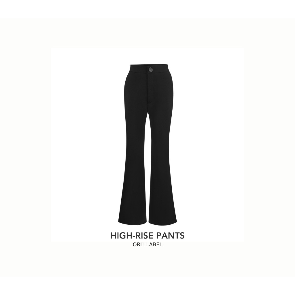Orli Label -  Quần tây ống loe thiết kế - High Rise Pants