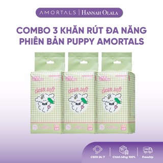   HO  Combo 3 khăn rút đa năng Amortals 