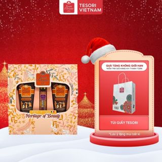  Set quà tặng minisize Discovery Sữa tắm & Dưỡng thể và Nước hoa minisize Tesori d’Oriente tặng kèm túi giấy 