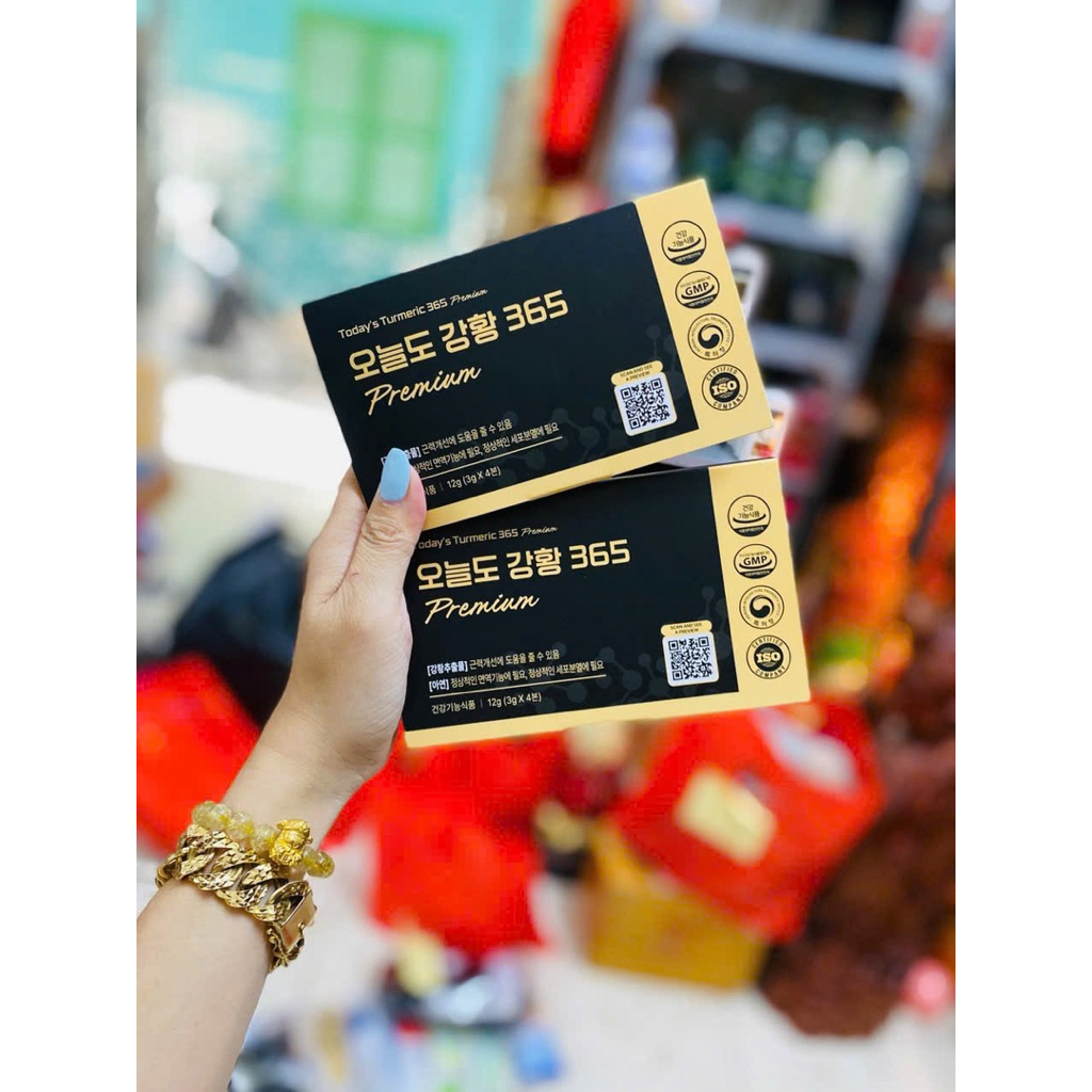 🍯 Tinh Nghệ Nano 365 Curcumin Premium – Mẫu mới Hàn Quốc