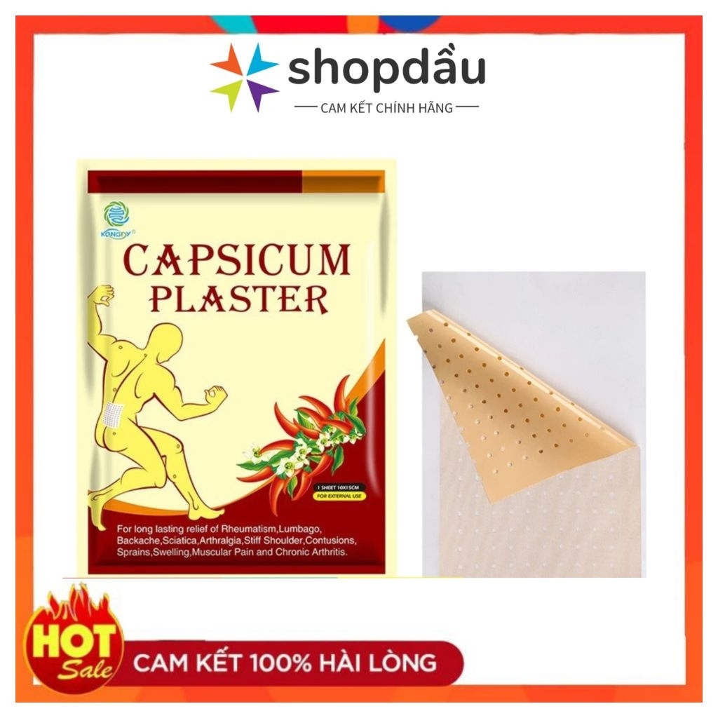 Cao dán nóng giảm đau capsicum plaster