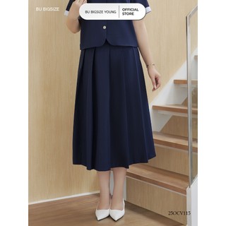  Chân váy xếp ly dáng dài BIGSIZE  55kg đến 95kg  – 25OCV115 -  BU Bigsize Young  