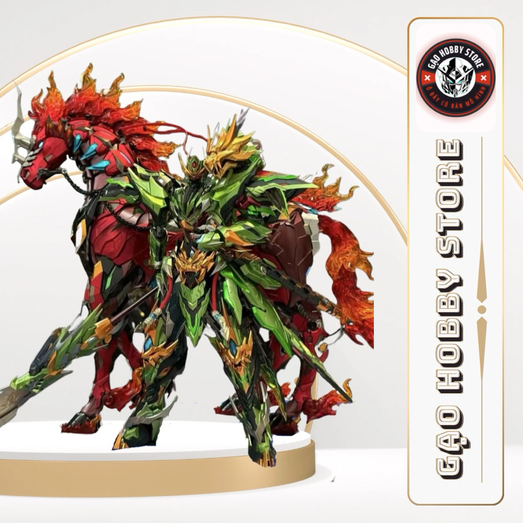 [Hàng Sẵn] Mô Hình Lắp Sẵn  MNQ-XH09 Quan Vũ - Motor Nuclear