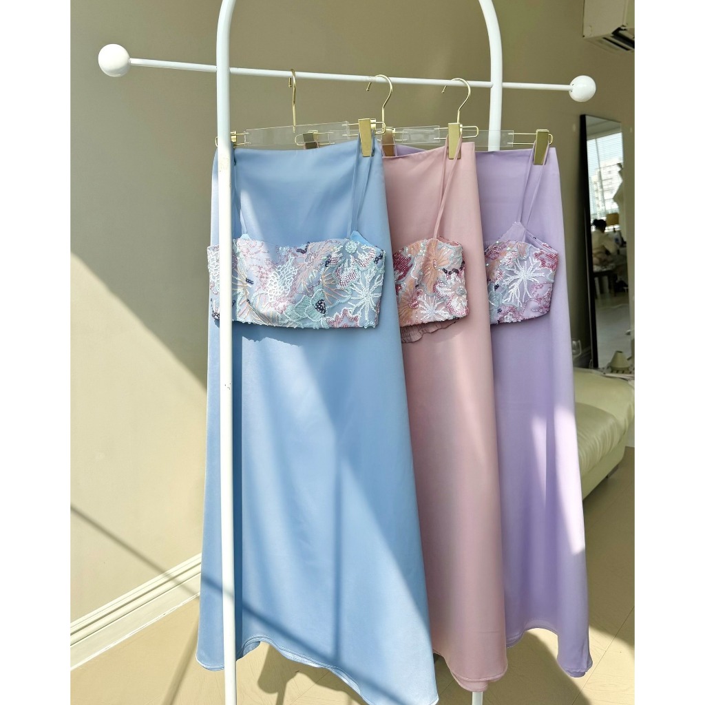 ORLI LABEL - Evie skirt - Chân váy lụa cao cấp (không kèm áo)