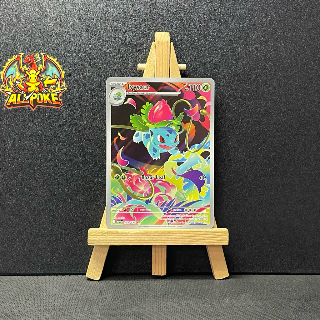 [ AllPoke ] Thẻ Bài Pokemon TCG,Ivysaur - 134/132  -M-NM