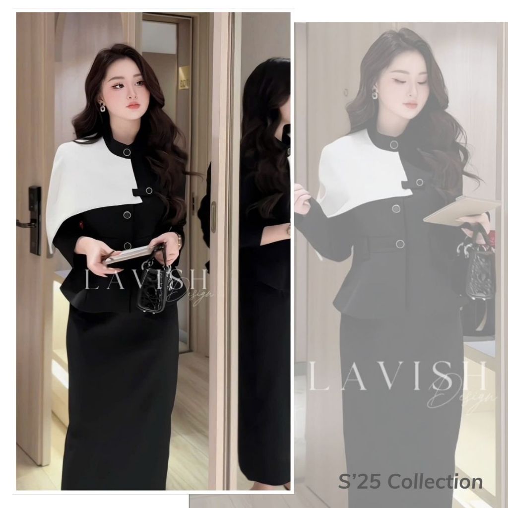 Set Áo Kiểu & Chân Váy Thanh Lịch Chất Liệu Cao Cấp Thoải Mái, Phù Hợp Trong Nhiều Dịp Lavish Design