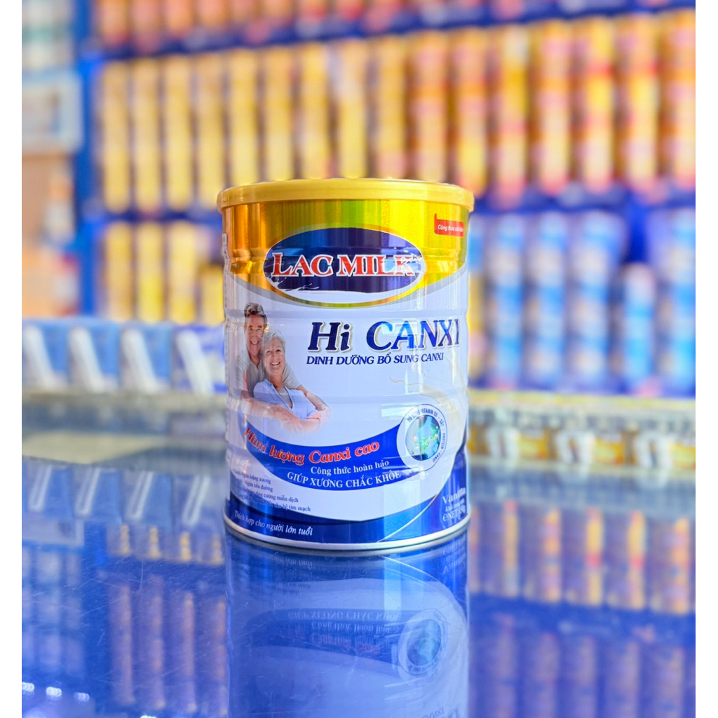 Sữa Bột Lacmilk Hi Canxi Dinh dưỡng bổ sung canxi (850g)