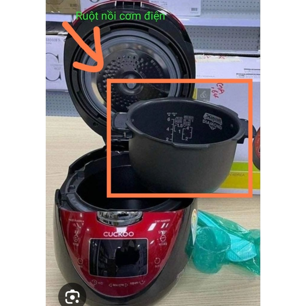 Ruột lòng nồi cơm điện CUCKOO CRP-N0680SR,CRP-N0610FP 1,08L