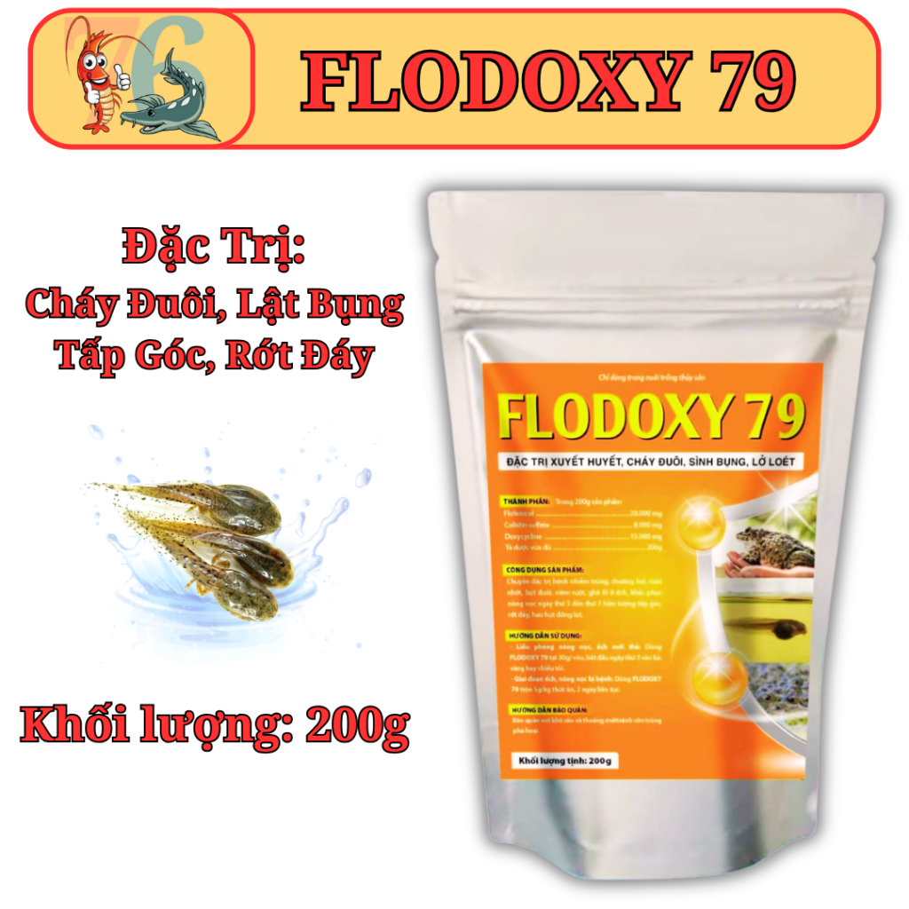 FLODOXY 79 Sản phẩm chuyên dùng cho Nòng Nọc. Thủy sản 76