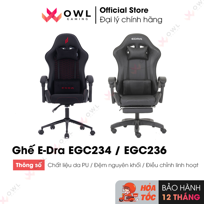 Ghế gaming E-Dra Dignity EGC234 / Citizen EGC236 (Hàng chính hãng)