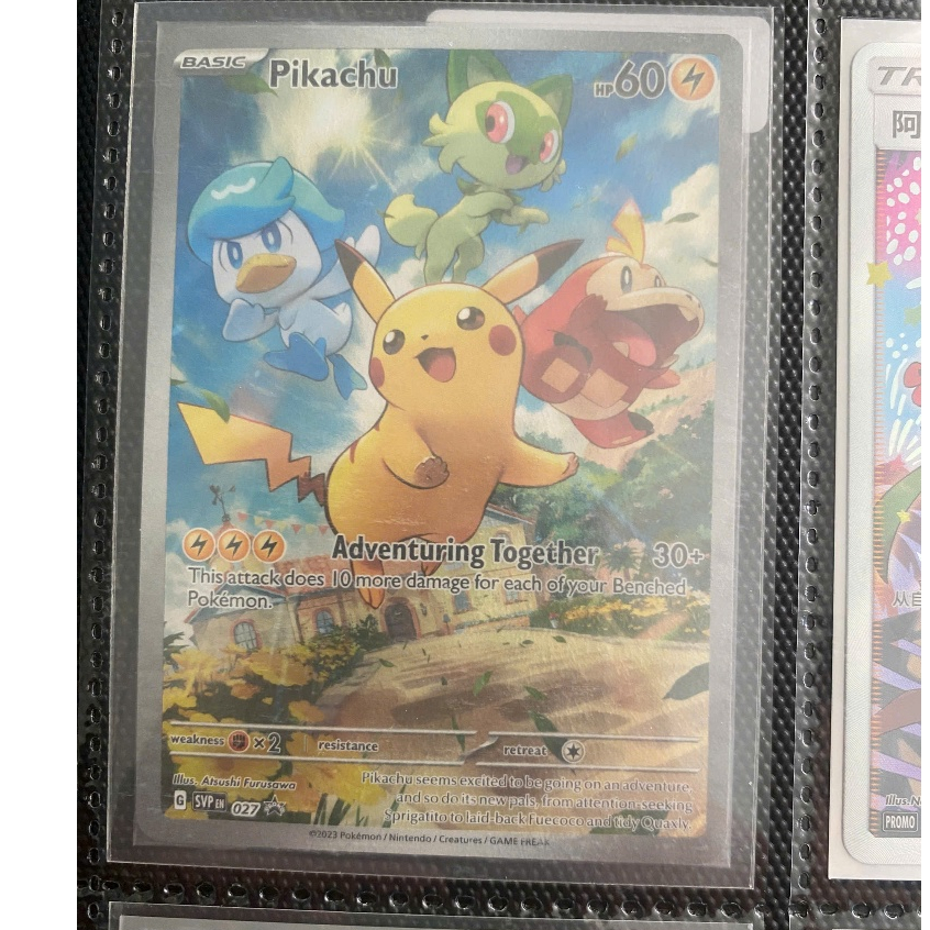 [LENHA] - POKEMON ENGLISH - PIKACHU - PROMO - 027
