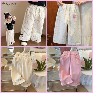  BST quần kaki dài bé gái Malwee hoạ tiết xinh xắn thời trang trẻ em từ 2-8 tuổi 
