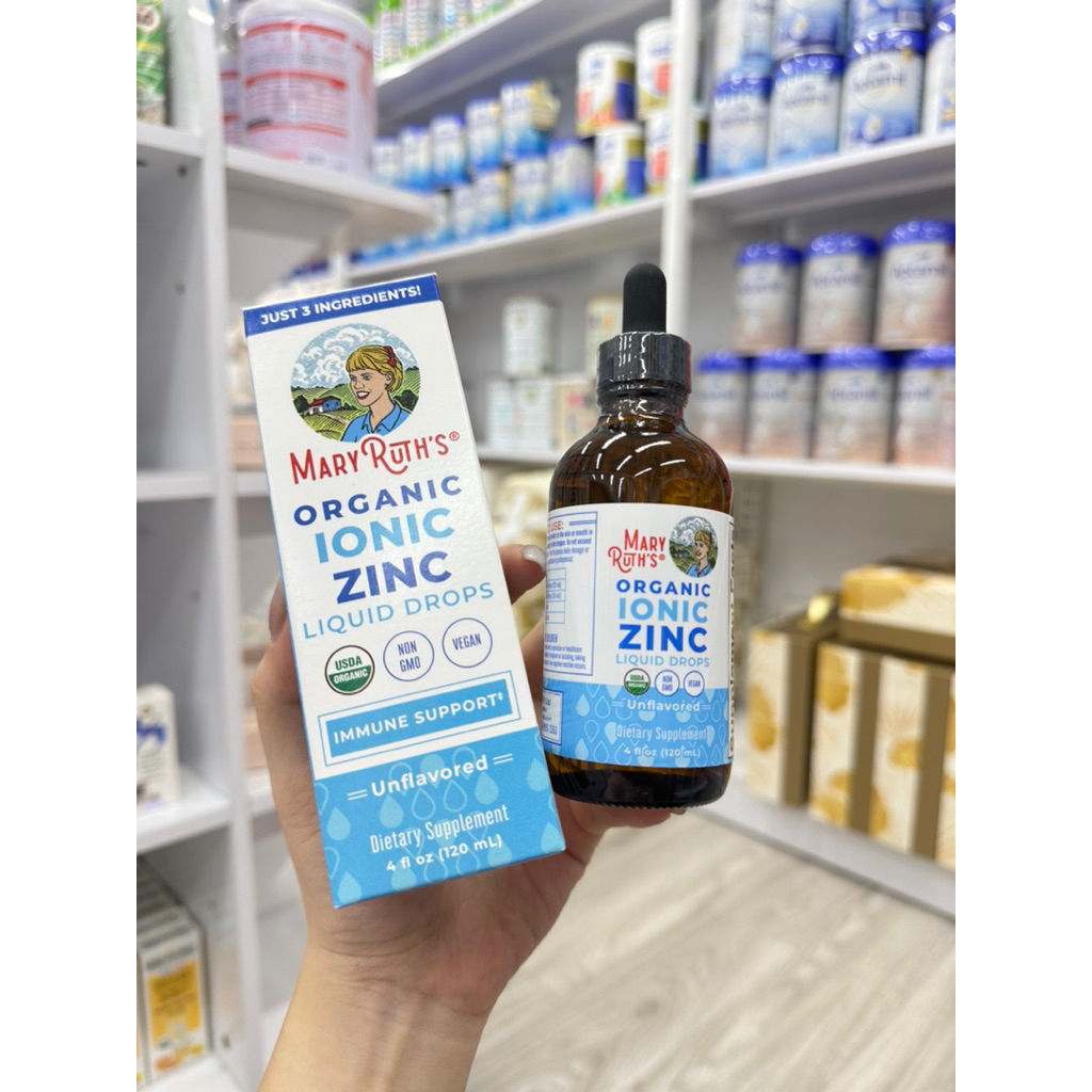 Kẽm hữu cơ Mary Ruth’s Organic Ionic Zinc cho bé từ 6 tháng