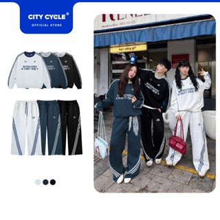  Combo set bộ nỉ hoodie nam nữ mùa đông Local Brand Chính Hãng City Cycle Combo bộ nỉ Half Half 