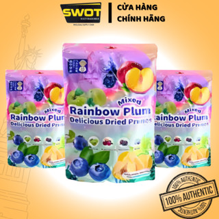  Ô Mai Xí Muội mix vị COLORFUL PLUM 408g Ô mai mix nhiều vị Mứt tết dẻo giòn chua ngọt vừa phải 