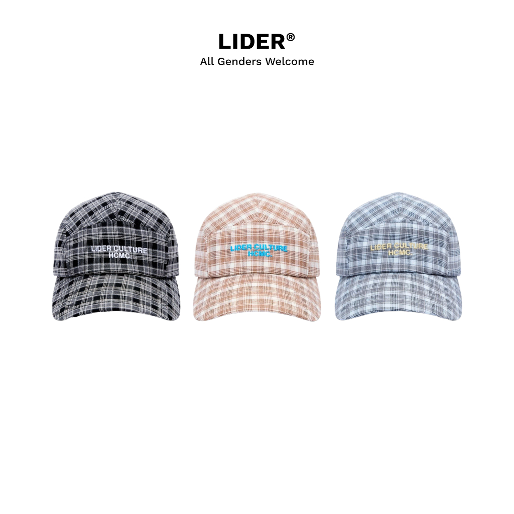 Nón Vải Cotton Lưỡi Trai Caro Unisex LIDER CAROLINE CAP