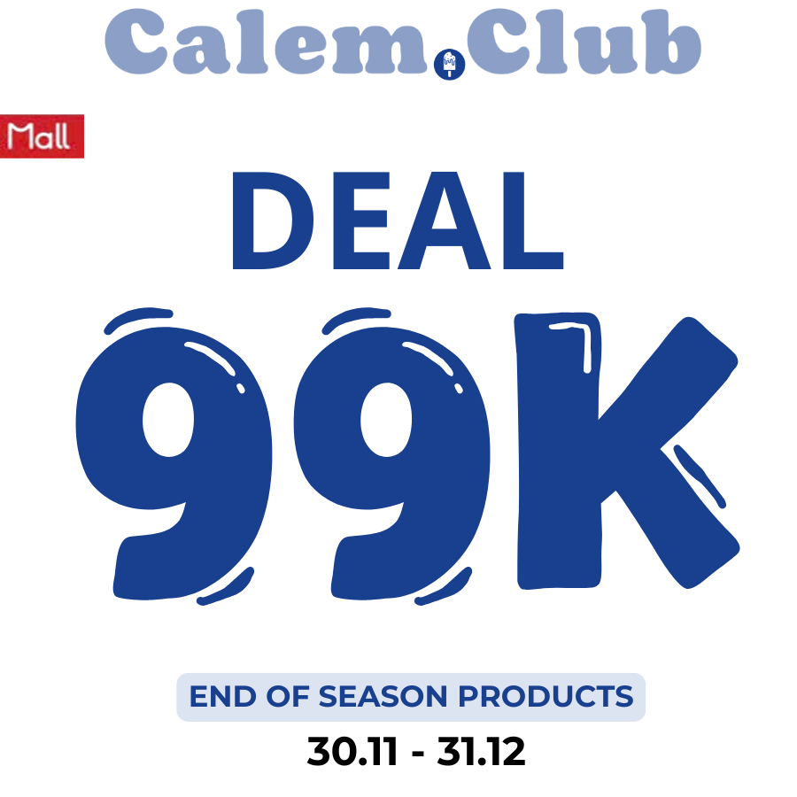   DEAL 99K   Áo sweater CALEM VIVERE POUR L' INSTANT chữ thêu form boxy và quần ống suông dài form unisex nam nữ 