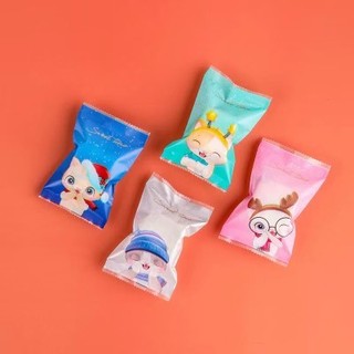 Túi mini (7x10cm) (100 CHIẾC ), túi đựng kẹo, bánh hành, cookie, bánh bông tuyết