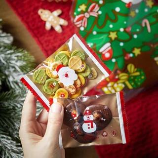 Túi mini (7x10cm) (100 CHIẾC ), túi đựng kẹo, bánh hành, cookie, bánh bông tuyết