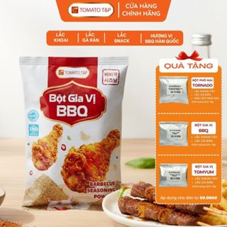  Bột BBQ Tomato T&P dùng để lắc khoai tây snack xiên thịt nướng - Gói 100g - TomatoT&P NPP 