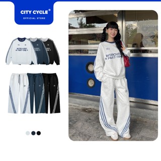  Combo set bộ nỉ hoodie nam nữ mùa đông Local Brand Chính Hãng City Cycle Combo bộ nỉ Half Half livestream 