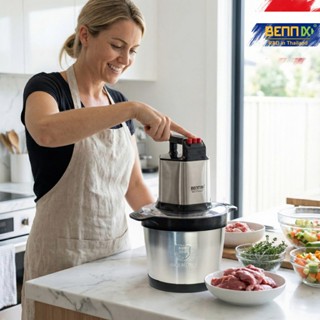 [HỎA TỐC] Máy xay thịt đa năng 1200W- 8 Lít BENNIX BN-80MG, Bảo hành 12 tháng