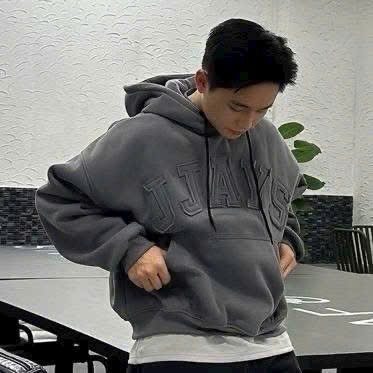 ÁO HOODIE NỈ NAM NỮ CÓ NÓN TRÒNG ĐẦU LOGO THÊU NỔI JJAYS