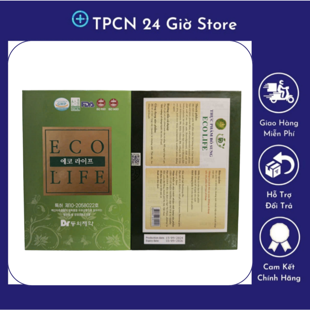 Bột uống Eco Life - Eco Life Plus ( hộp 15 gói )