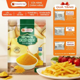  Bột phô mai lắc khoai tây Hàn Quốc gói 250g làm sốt phô mai sữa chua phô mai - Tomato T&P NPP 