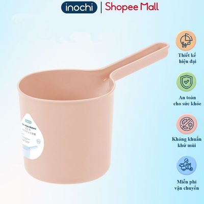 Gáo múc nước Inochi Notoro, nhựa cao cấp kháng khuẩn, dùng tắm bé,tiện lợi nhà tắm, antoàn Vạn Phúc.