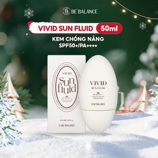   V01  Kem Chống Nắng Be'Balance VIVID SUN FLUID Phổ Rộng SPF50+ PA4+ 50ml 