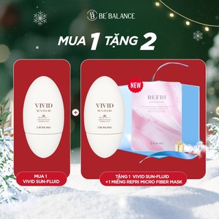   MUA 1 TẶNG 2  Kem Chống Nắng Be'Balance VIVID SUN FLUID Phổ Rộng SPF50+ PA4+ 50ml 
