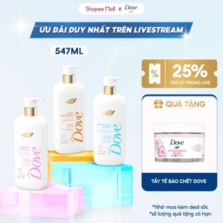    LIVE  Sữa tắm Dove Serum Dưỡng da chuyên sâu 547ml 