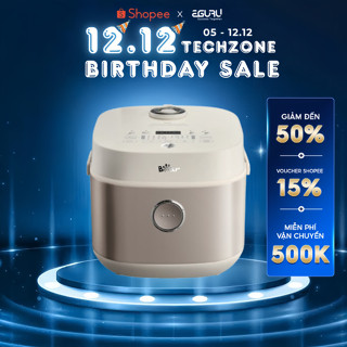  Nồi cơm điện 1L Bear DFB-H30A3  RC-4H30S  600W Lòng Tráng Men Thiết Kế Tay Cầm Bảo Hành 18 tháng 