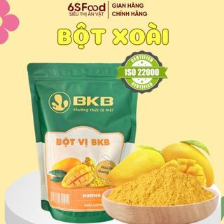 Bột Xoài Tạo Hương Vị, Dùng Làm Bánh, Kẹo Nougat, Kem, Pha Chế Các Loại Nước - 200gram - 6SFOOD
