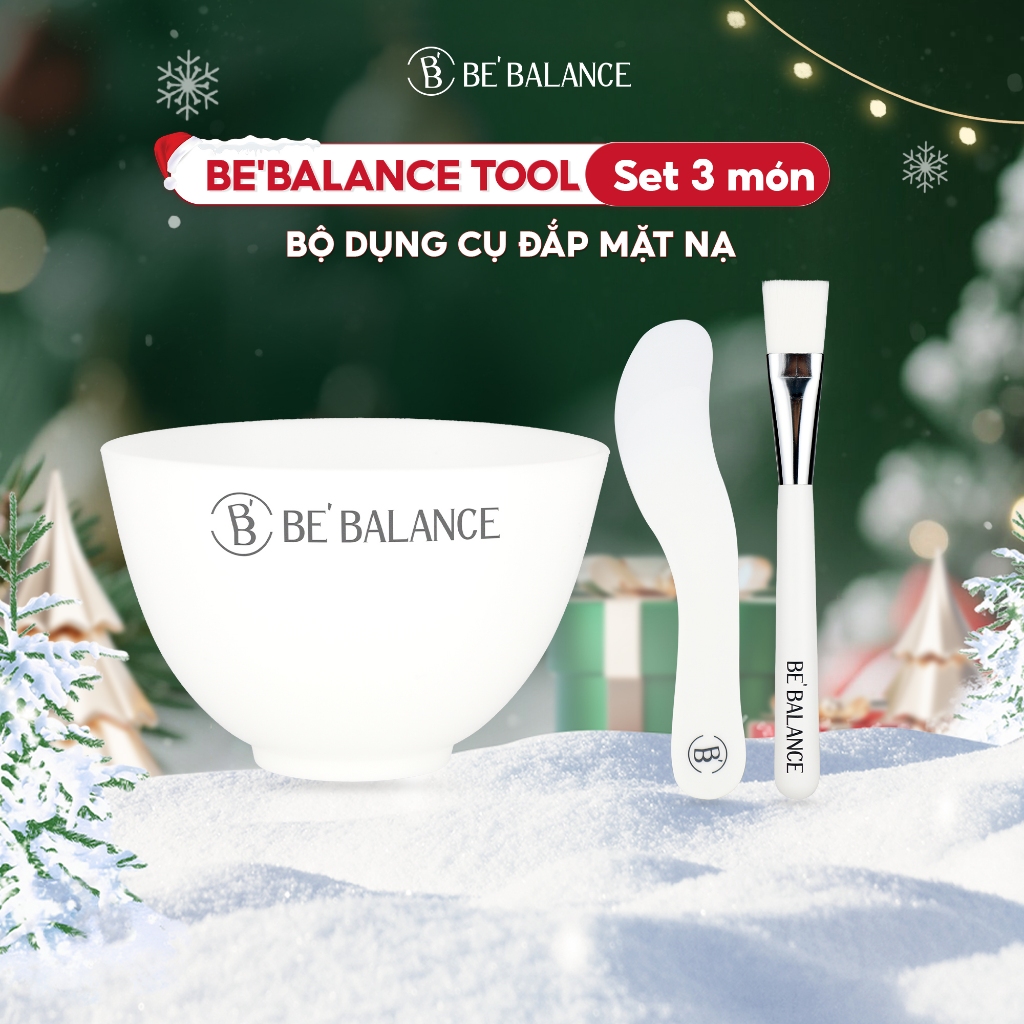 Bộ dụng cụ đắp mặt nạ Be'Balance Tool (Set 3 món)