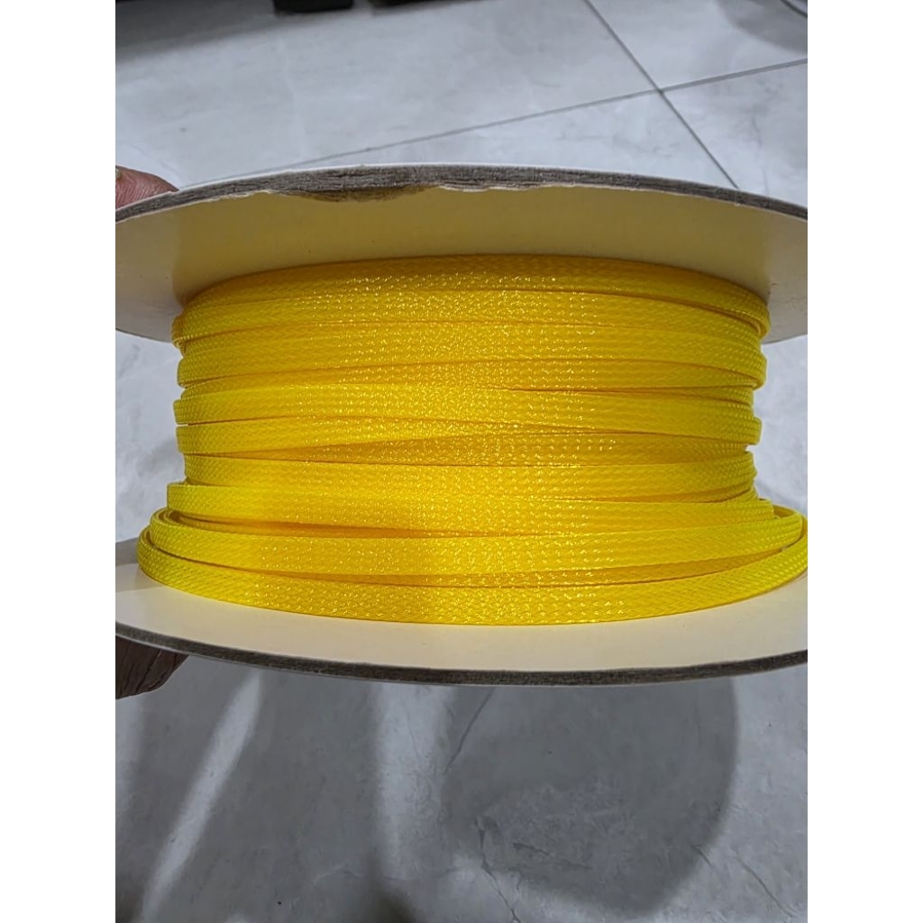 Combo 5m Dây lưới (dây xác rắn)bọc dây tín hiệu ,dây loa, dây  line ,dây  điện  phi 6,8 (Đơn  giá  :