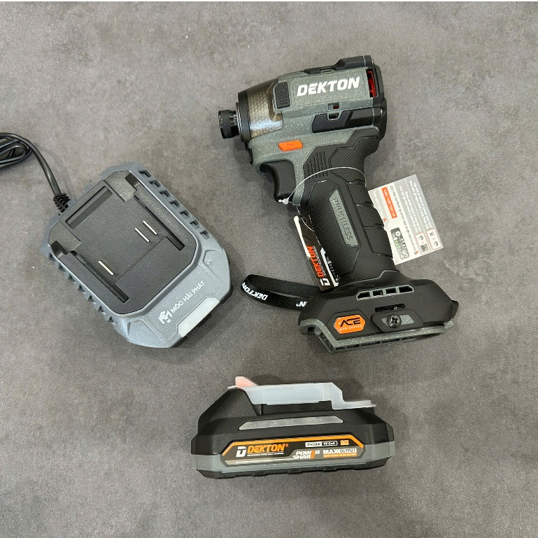 Máy tháo lắp ốc vít bằng pin Dekton M21-CV250PROMAX-XAM, lực siết 250nm