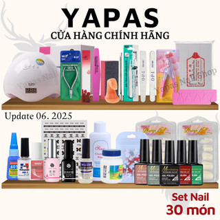  Combo nail cơ bản Yapas cá nhân tại nhà đầy đủ set đồ dụng cụ học làm móng nail cho người mới 
