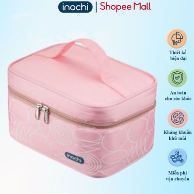 Bộ hộp thủy tinh Inochi kèm túi giữ nhiệt 3–5 tiếng, thủy tinh cao cấp, đựng cơm văn phòng tiện lợi